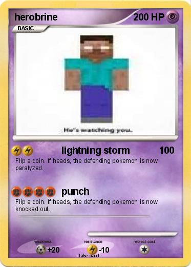 Pokemon herobrine