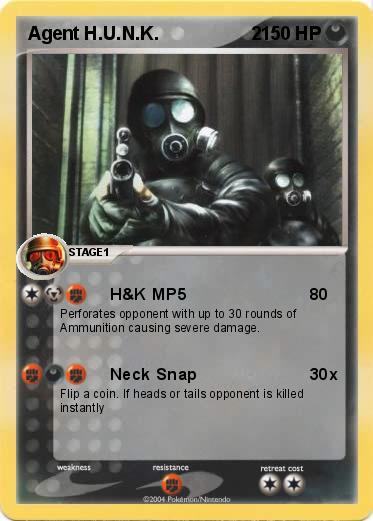 Pokemon Agent H.U.N.K.                  2