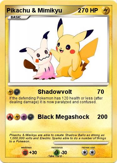 Pokemon Pikachu & Mimikyu          2