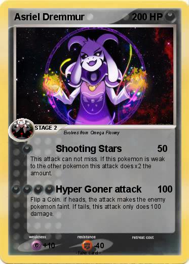 Pokemon Asriel Dremmur