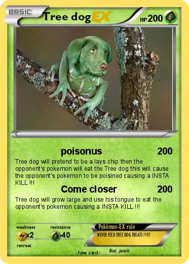 Pokemon Tree dog