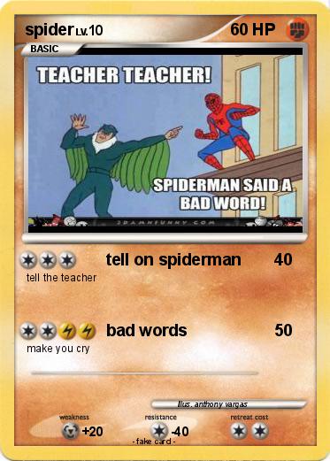 Pokemon spider