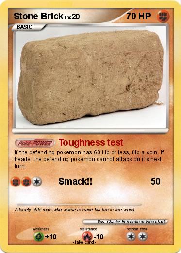 Pokemon Stone Brick