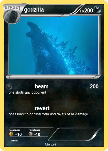 Pokemon godzilla