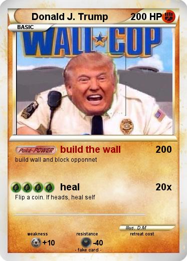 Pokemon Donald J. Trump