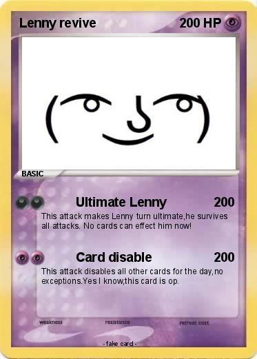 Pokemon Lenny revive