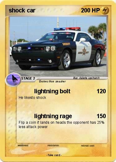 Pokemon shock car