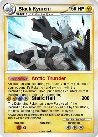 Pokemon Black Kyurem