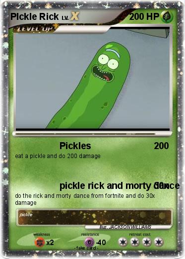 Pokemon PIckle Rick