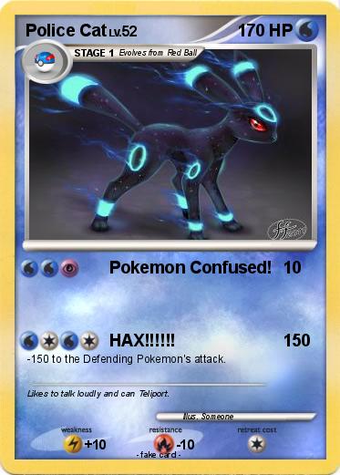 Pokemon Police Cat