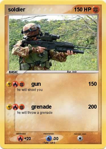 Pokemon soldier