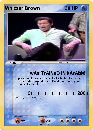 Pokemon Whizzer Brown