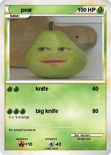 Pokemon pear