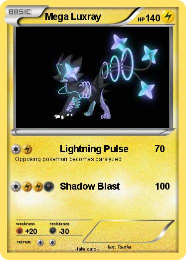 Pokemon Mega Luxray