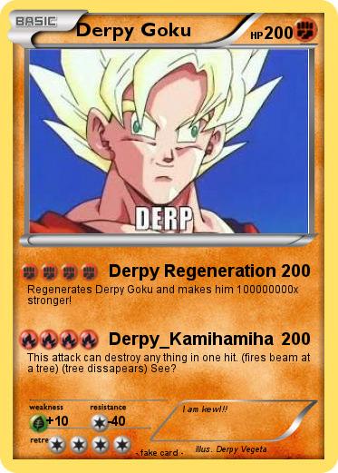 Pokemon Derpy Goku