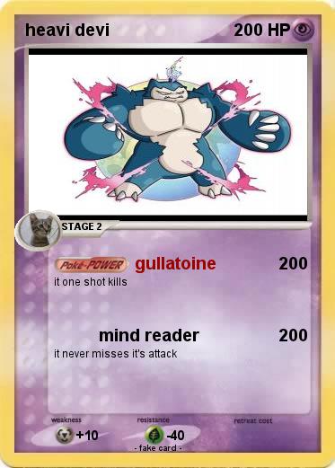 Pokemon heavi devi