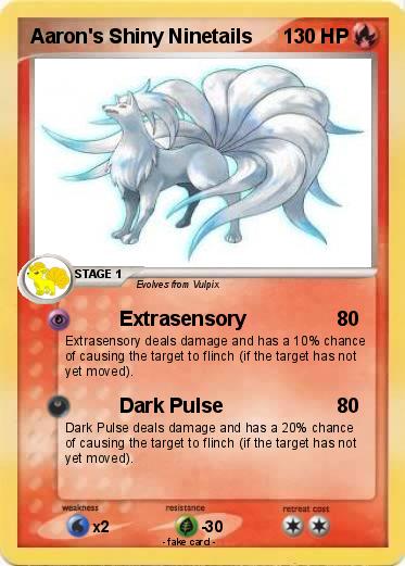 Pokemon Aaron's Shiny Ninetails