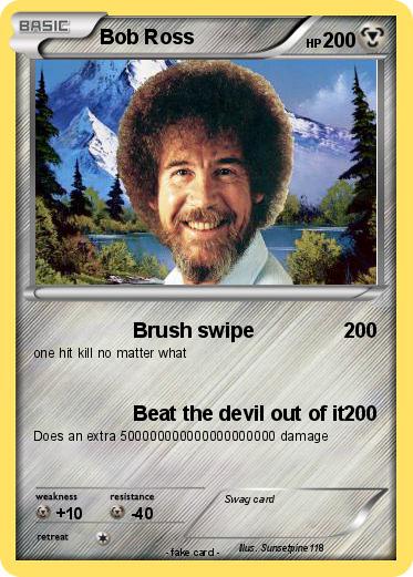 Pokemon Bob Ross
