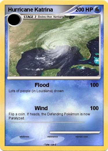 Pokemon Hurricane Katrina
