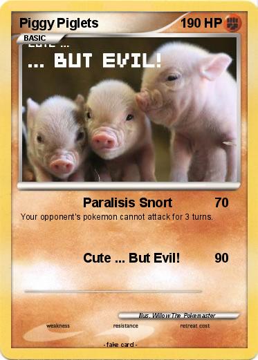 Pokemon Piggy Piglets