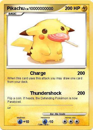 Pokemon Pikachu