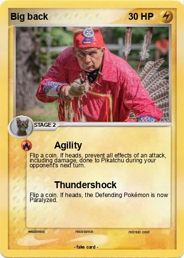 Pokemon Big back