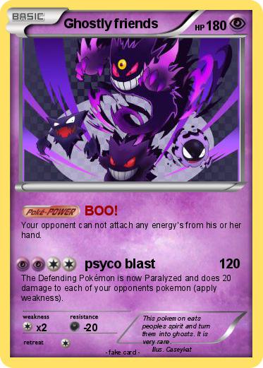 Pokemon Ghostly friends