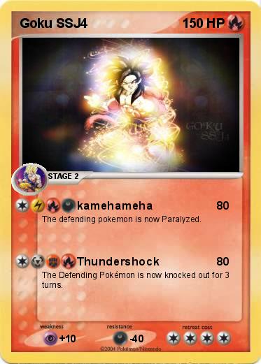 Pokemon Goku SSJ4