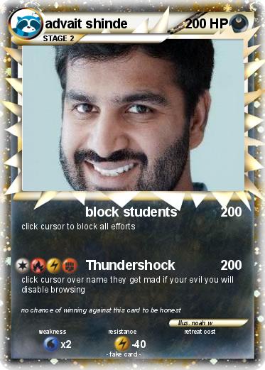 Pokemon advait shinde