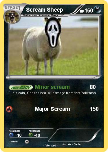 Pokemon Scream Sheep
