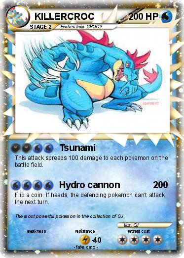 Pokemon KILLERCROC