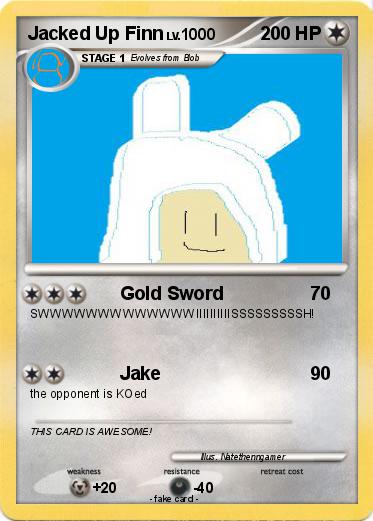 Pokemon Jacked Up Finn