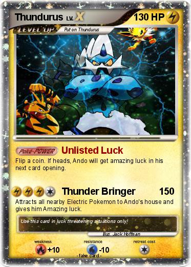 Pokemon Thundurus