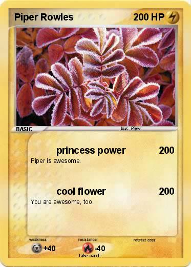 Pokemon Piper Rowles