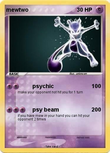 Pokemon mewtwo