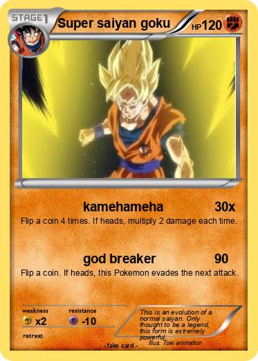 Pokemon Super saiyan goku