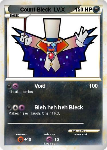 Pokemon Count Bleck  LV.X