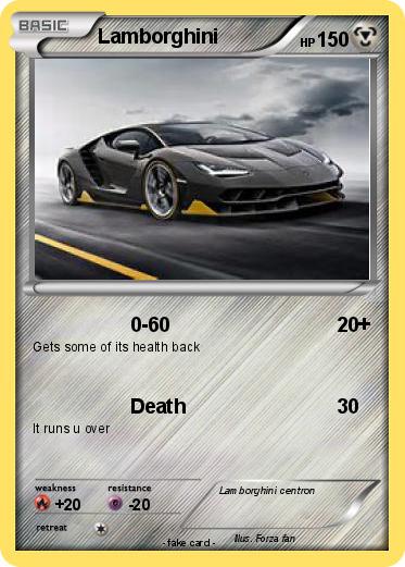 Pokemon Lamborghini
