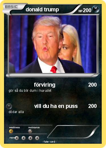 Pokemon donald trump