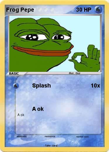 Pokemon Frog Pepe