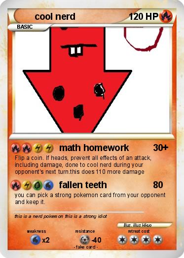 Pokemon cool nerd