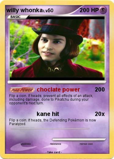 Pokemon willy whonka