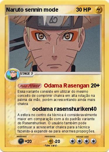 Pokemon Naruto sennin mode