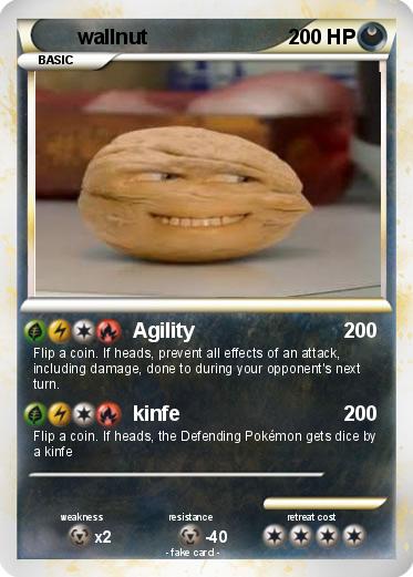 Pokemon wallnut