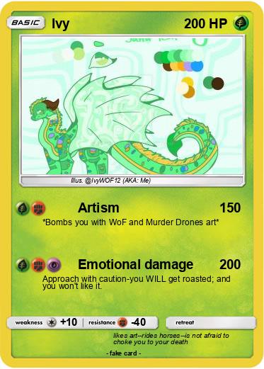 Pokemon Ivy Pokemon Ivy