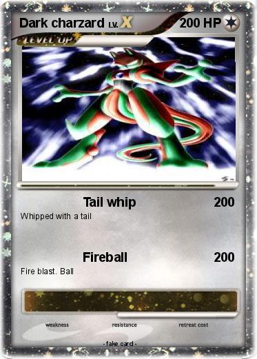 Pokemon Dark charzard