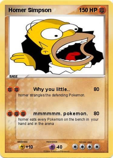 Pokemon Homer Simpson