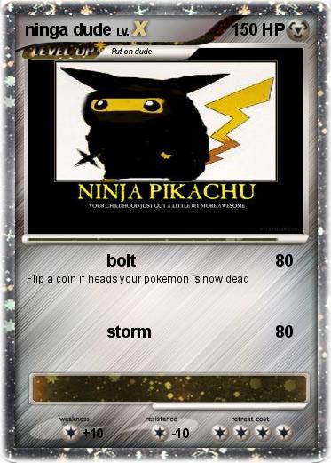 Pokemon ninga dude