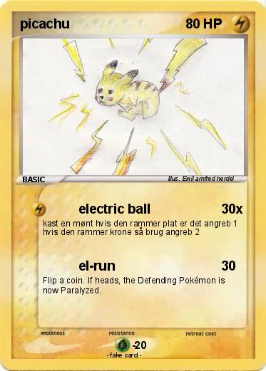 Pokemon picachu