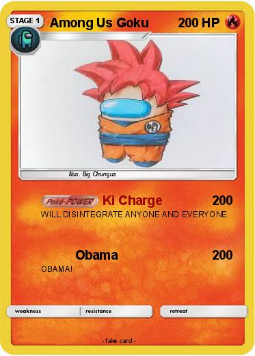 Pokemon Among Us Goku